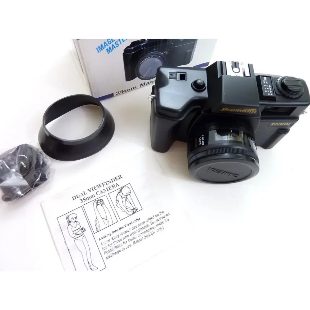 Image Master 2000N Manual Camera 35mm Film Dual Viewfinder Vintage Photography